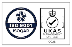ISOQAR UKAS ISO 9001 Joint Logo image block 
